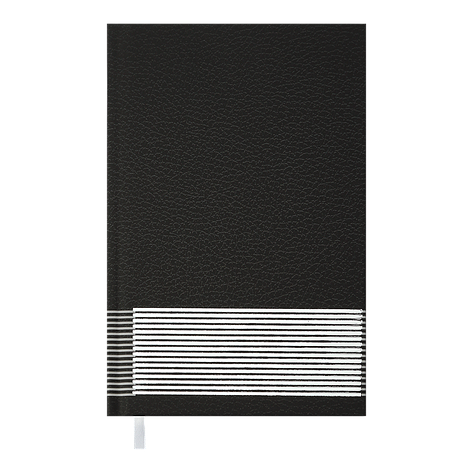 Щоденник недат PARALLEL A6 чорний, фото 1