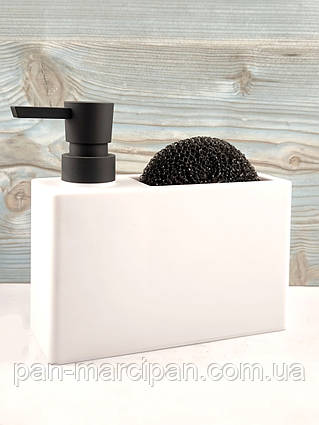 Дозатор для моющего средства з губкой 320мл