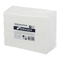 /Салфетки паперові BUROCLEAN 210*210 500 шт. у п/п упак білі