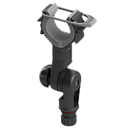 Поворотно-нахильний тримач з притискачем BORIKA FASTen Rh101 для фіксації предметів d від 15 до 50 мм