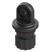 Такелажний адаптер BORIKA FASTen At221 чорний з поперечним отвором d 6 мм (01.13.004.01.01)