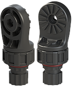 Адаптер BORIKA FASTen Ap221 чорний з системою подвійної фіксації зі шліцами 27.7° (01.17.043.01.01)