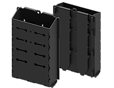 ПВХ сумка BORIKA FASTen Bm183 чорна розмір M для аксесуарів, інструментів та снастей (01.18.003.01.01)