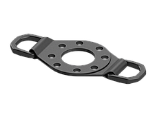 Подвійне D-подібне кільце BORIKA FASTen Pr203 чорне для кріплення під замок моделі Fs219 (01.20.003.01.01)