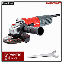 Кутова шліфувальна машина 850 Вт Craft AG08-125PS 0 - 11000 об/хв 125 мм диск