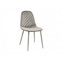 Стілець зі спинкою з текстилю велюр/металу N-165 Vetro Mebel