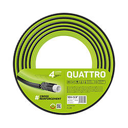 Шланг садовий Cellfast QUATTRO 3/4&#39; 50м 4 шари до 20бар -10…+50&#176;C