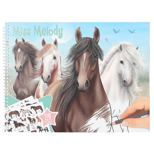 Альбом-розмальовка Miss Melody 12978