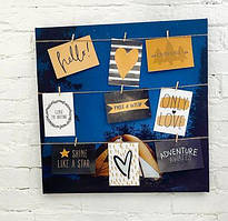 Панно для фото з прищіпками