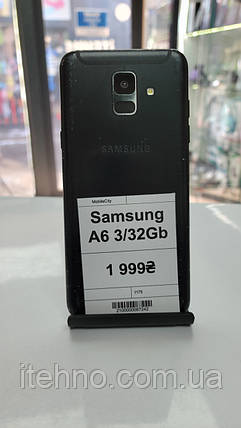 Б/в Samsung Galaxy A6 3/32Gb, фото 1