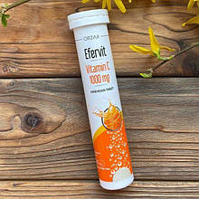 Vitamin C Orzax Efervit Вітамін С у шиплячих таблетках, 20 таблеток