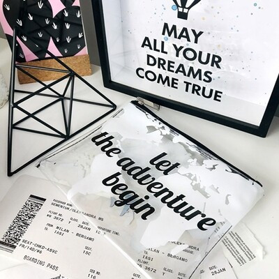 Косметичка пластикова прозора Visible Adventure, фото 1