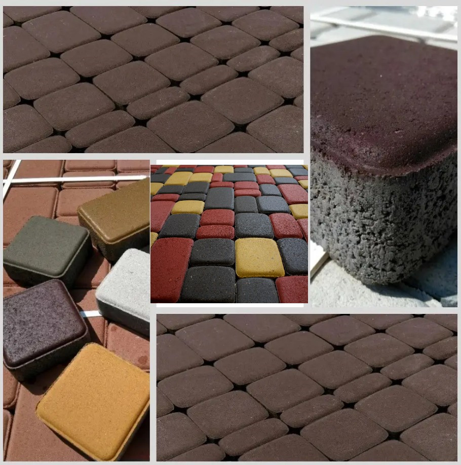 Тротуарна плитка Старий Місто LAND BRICK коричнева