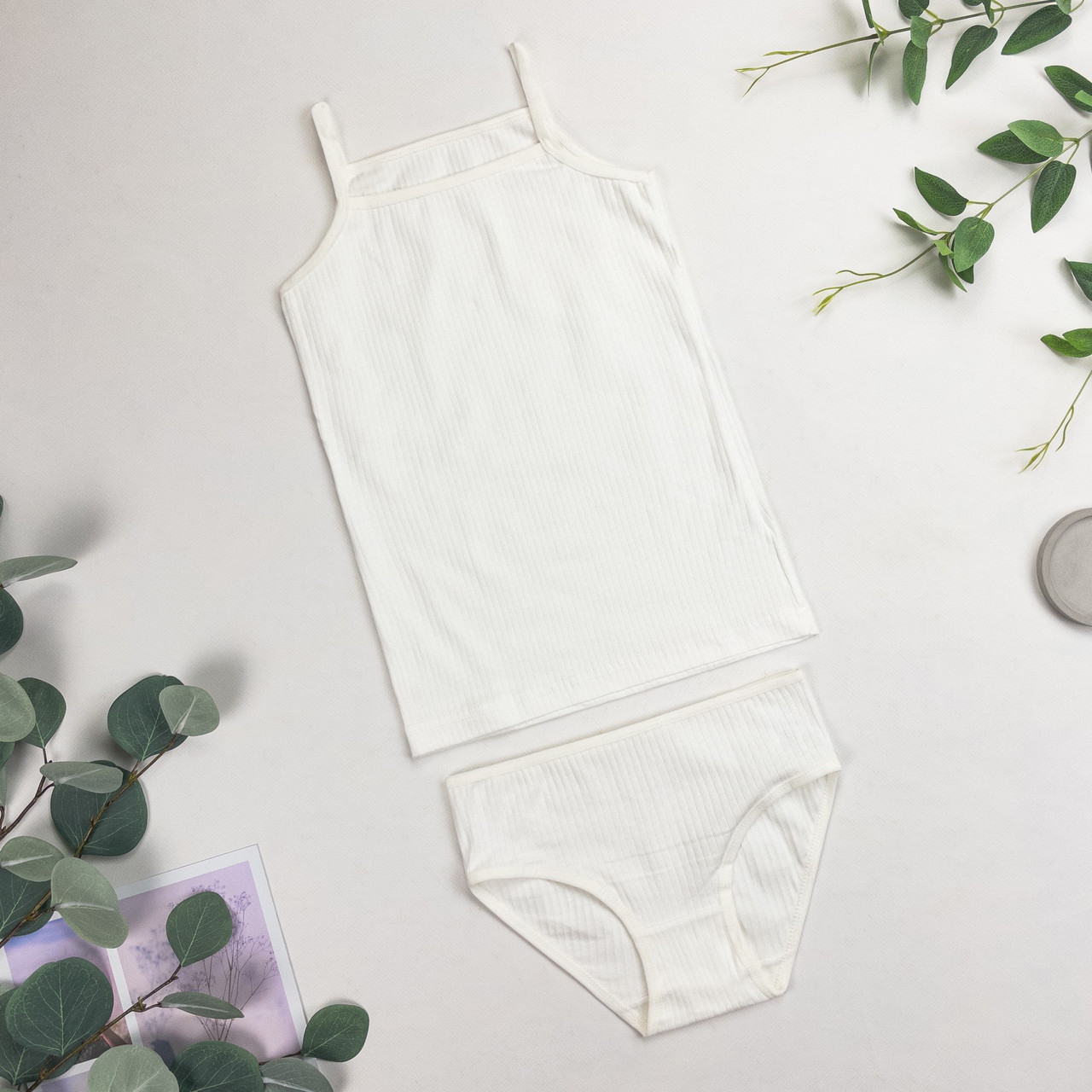 Комплект дитячий для дівчинки в рубчик Nicoletta на 4-5, 6-7, 8-9, 10-11, 12-13 років | 1 шт.