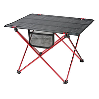 Портативний алюмінієвий складний стіл туристичний Homful 74 x 51 x 55 cм для кемпінгу, риболовлі та пікніка