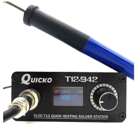 Паяльна станція QUICKO T12-942 OLED Hakko (без блока живлення)