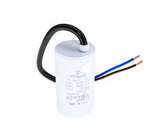 Конденсатор CBB60 12 мкФ 450V, з дротами (Piranil)