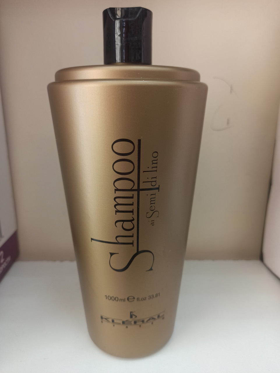 Шампунь з екстрактом льону Kleral System Semi Di Lino Shampoo для сухого волосся 1000 мл