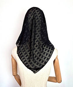 Хустка середня шифонова з люрексом Маріта