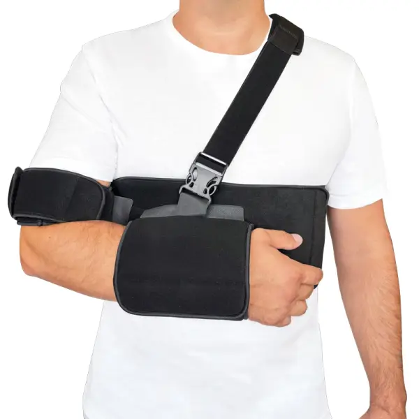 Бандаж на плечовий суглоб із фіксацією на поясі "пов'язка ДЕЗО" Торос Тип 617, фото 1