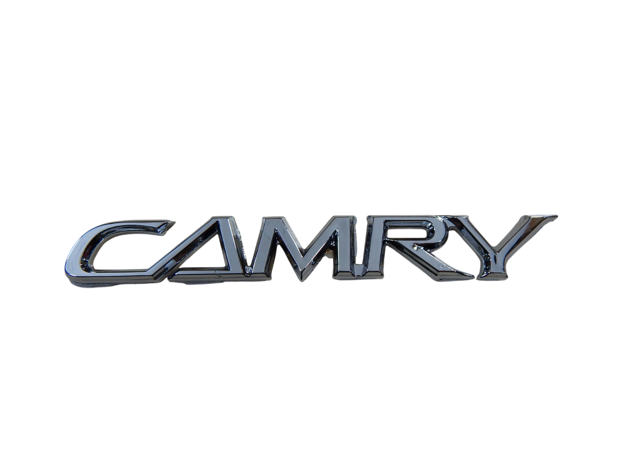 Емблема напис CAMRY (для Toyota) ХРОМ 139х19мм пластик (на скотчі), фото 1