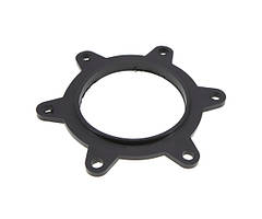 Прокладка фланця для бойлера Gorenje 482939 (D=93 / 123 (165) мм, H=5.5 / 10 мм), 6 отворів (10 мм)