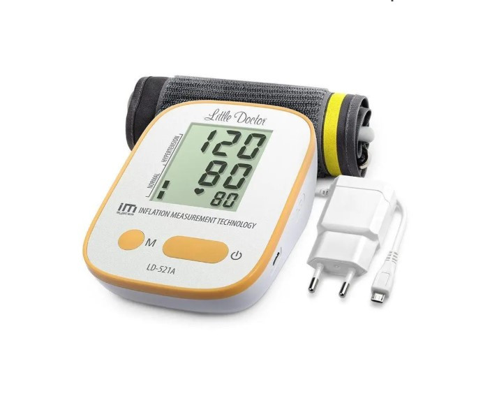 Тонометр Little Doctor LD-521a автоматичний на плече із адаптером Micro USB