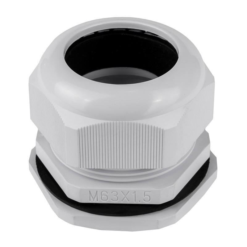 Кабельний ввід М63*1,5 IP68 сірий. Сальник для кабелю