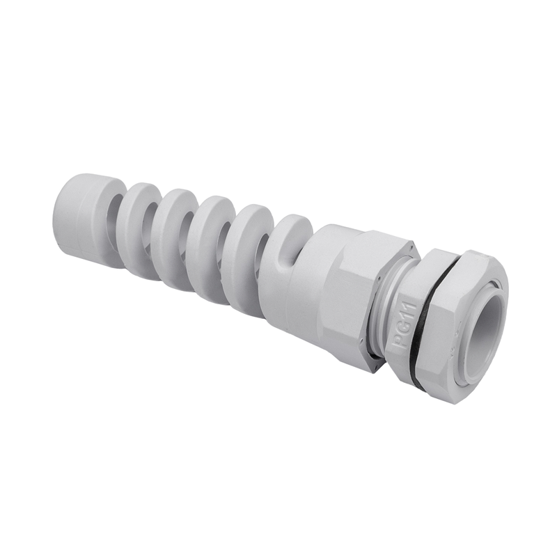 Кабельний ввід PG 11 спіральний сірий