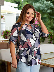 Блуза туніка БАТАЛ