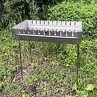 Мангал валіза з нержавіючої сталі