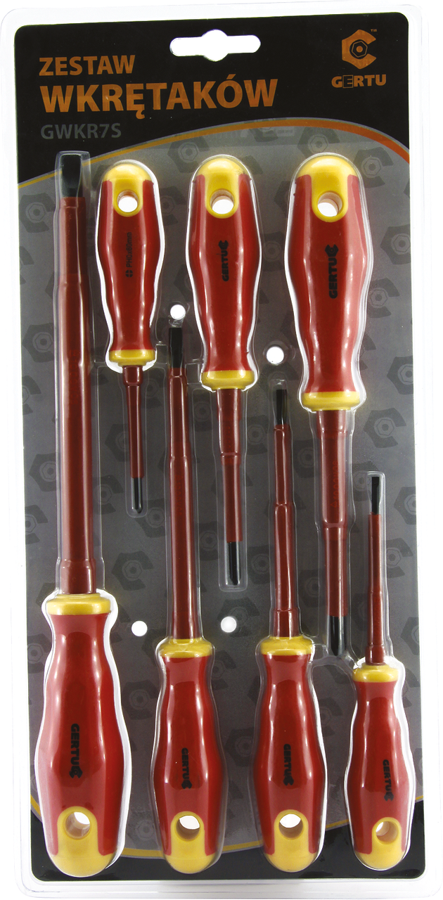 Набір діелектричних викруток GERTU GWKR7S, фото 1