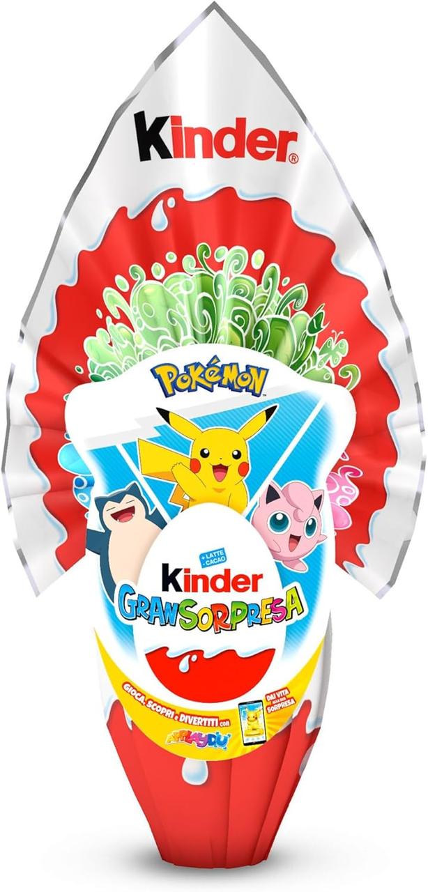 Шоколадне яйце Kinder GranSorpresa Pokemon 150г