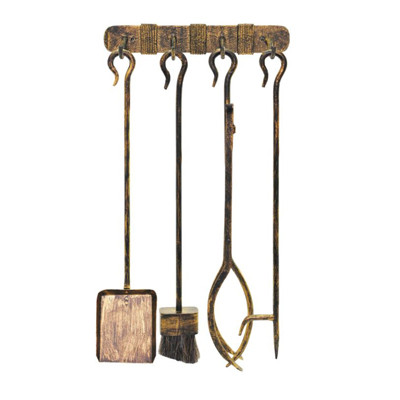 Камінний набір з кованої сталі HANSA Forged Iron (SET 612) 4 предмети