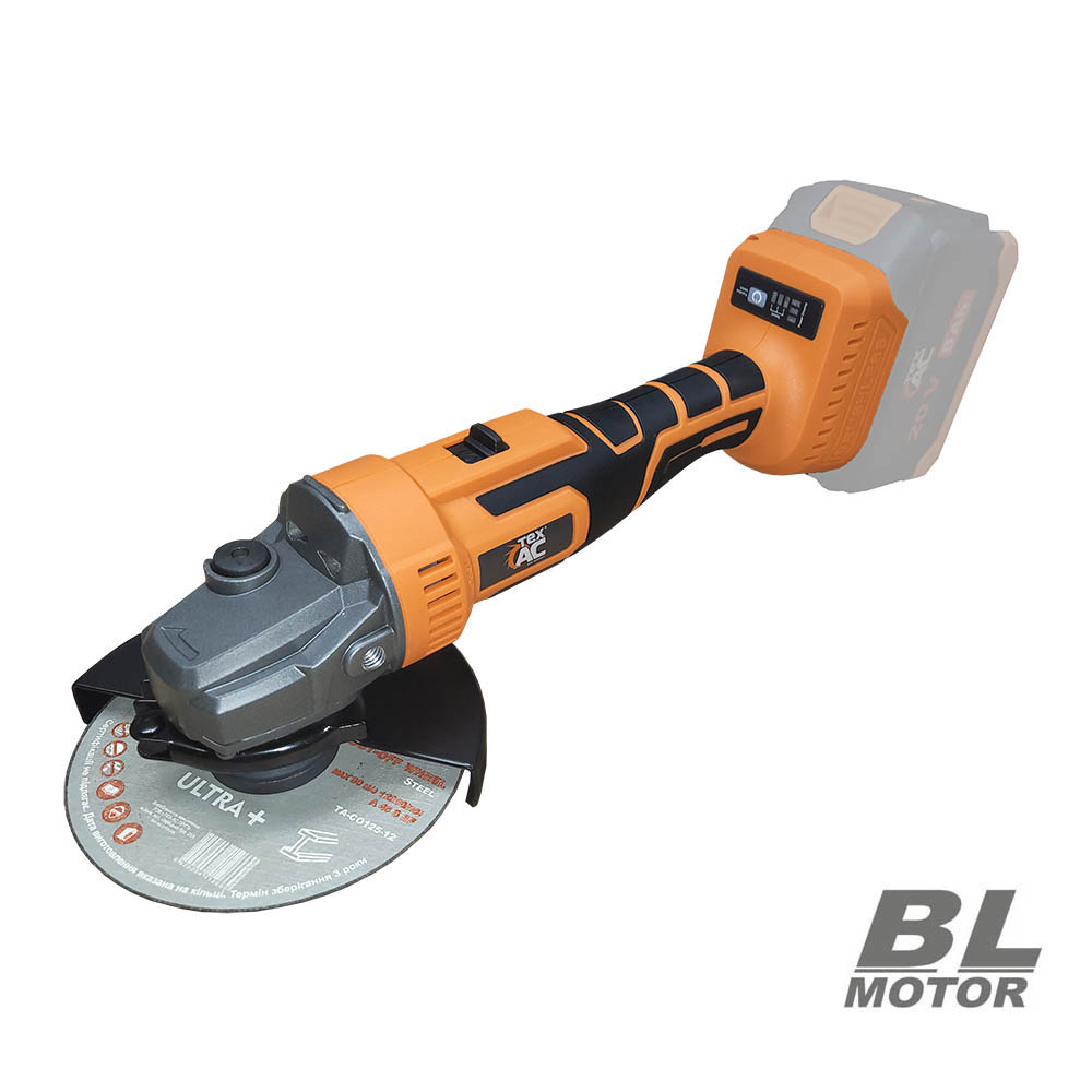 АКУМУЛЯТОРНА БЕЗЩІТКОВА КШМ TEX.AC ТАOE-AG125 (Без АКБ і ЗП), фото 1