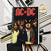 Блокнот рок группа AC/DC