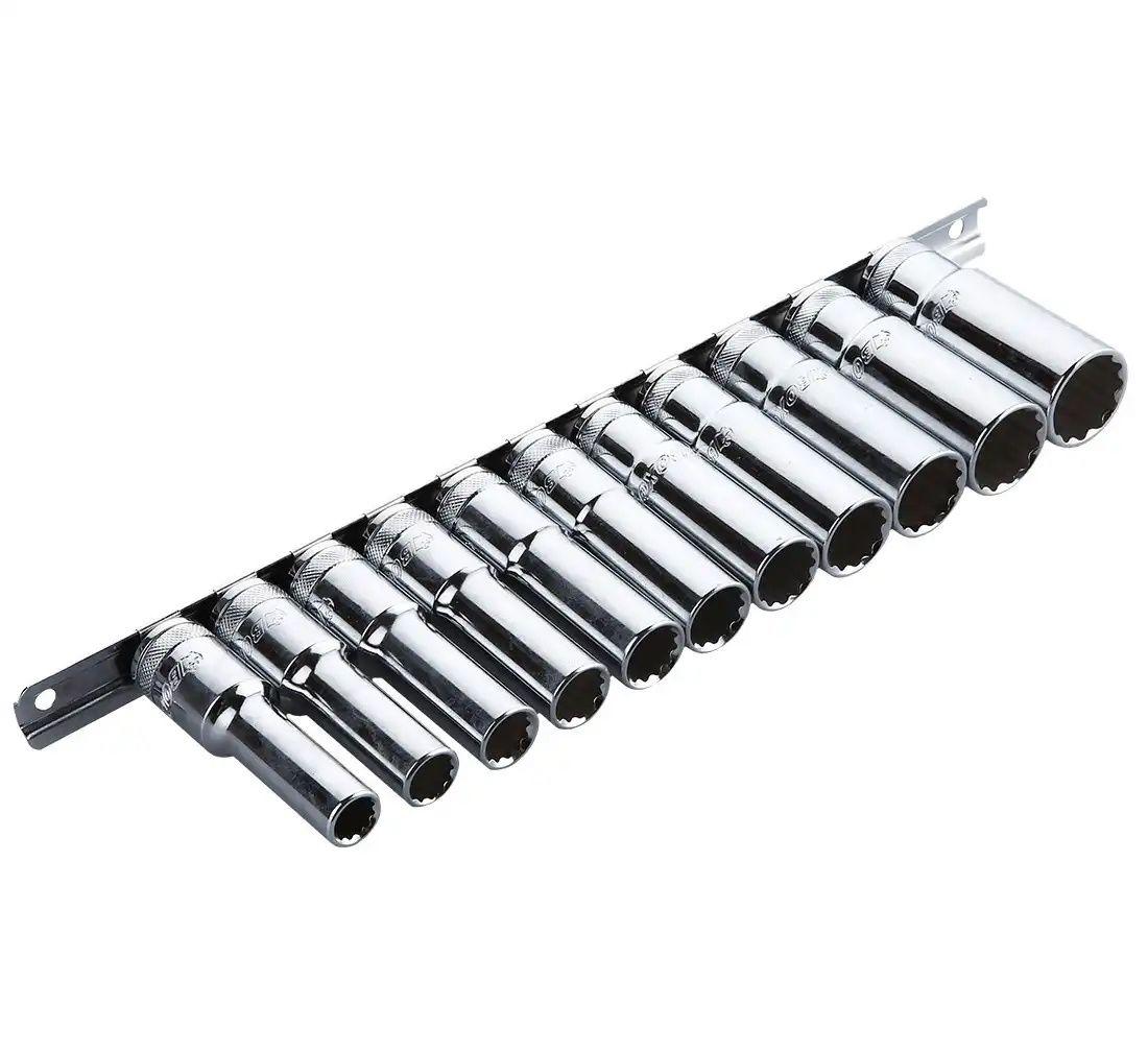 Довгі головки 1/2" 78 мм, комплект 11шт BOXO, фото 1