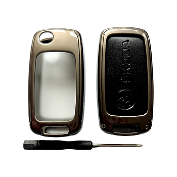 Чохол для ключа Skoda, метал