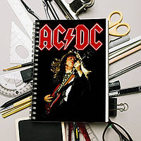 Блокнот рок группа AC/DC