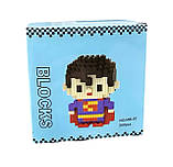 Конструктор Magic Blocks Супермен на 560 деталей (модель MW-07), фото 3