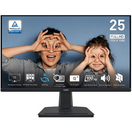 Монітор MSI 24.5" Pro MP251 IPS Black, фото 1