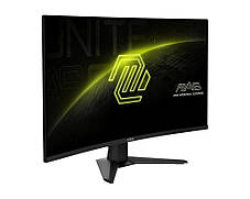 Монітор MSI 31.5" MAG 32C6X VA Black Curved 250Hz, фото 4