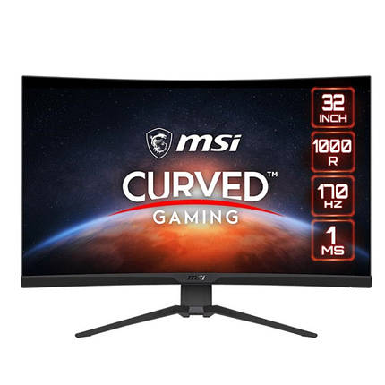 Монітор MSI 31.5" Optix G322CQP VA Black Curved 170Hz, фото 1