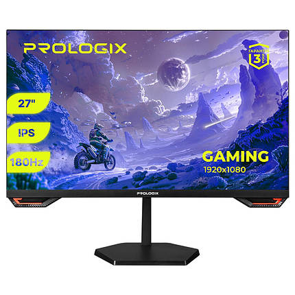 Монітор Prologix Gaming 27" GM2724HD IPS Black 180Hz, фото 1