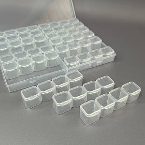 21x17,5см пластикова тара (органайзер) для рукоділля та шиття