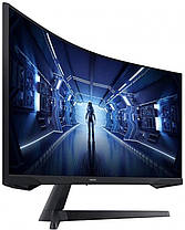 Монiтор Samsung 34" Odyssey G5 (LC34G55TWWIXCI) VA Black Curved, фото 6