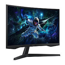 Монітор Samsung 32" Odyssey G5 S32CG550 Black (LS32CG550EIXCI) VA Black, фото 3