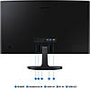 Монiтор Samsung 24" Essential S3 LS24D360 (LS24D360GAIXCI) VA Black Curved 100Hz, фото 7