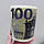 Велика керамічна кружка "Євро", 1 літр (Кружка гігант), фото 8