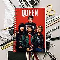 Блокнот рок группа Qeen / Freddie Mercury / рок группа Квин / Фредди Меркури